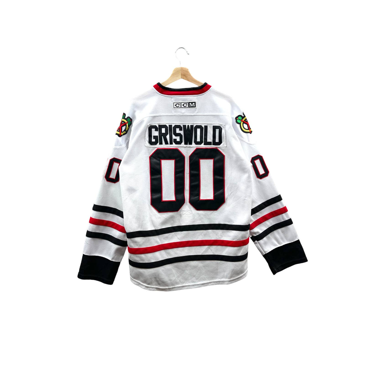 Vintage 1990's CCM Authentic Chicago Blackhawks Griswold NHL Hockey Jersey