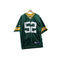 Vintage 2000's NFL On Field Green Bay Packers Clay Matthews Home Jersey