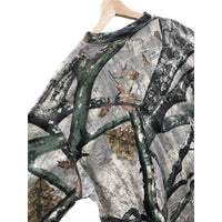 Vintage Russell Outdoors Men's Treestand Realtree Camo L/S T-Shirt