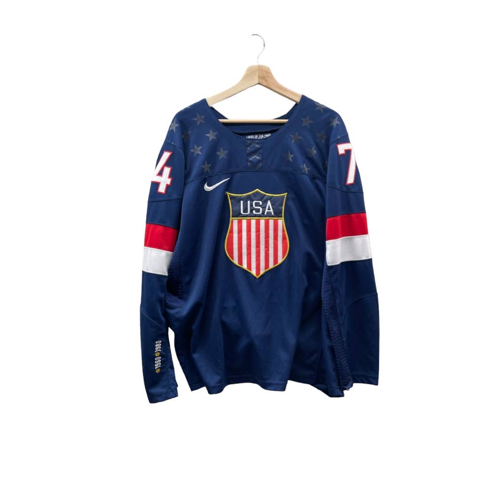 Nike Team USA Oshie #74 Hockey Jersey