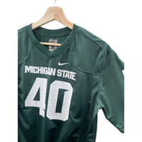 Vintage Nike Michigan State #40 Youth College Football Team Jersey