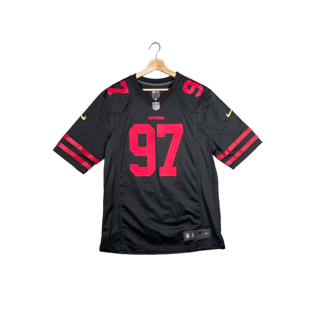 Nike NFL San Francisco 49ers Nick Bosa Alternate Vapor Black Jersey