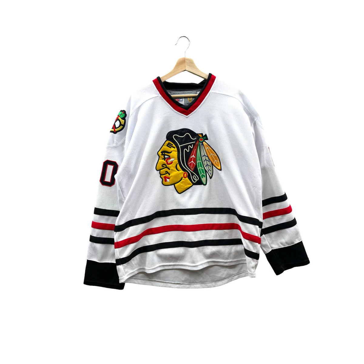 Vintage 1990's CCM Authentic Chicago Blackhawks Griswold NHL Hockey Jersey