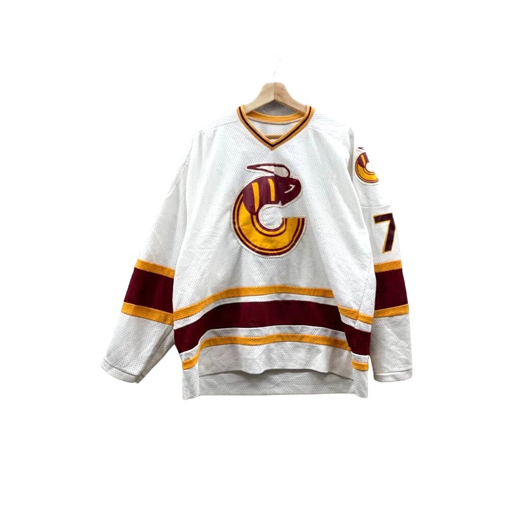 Vintage Canadian Hockey Club Stitched Mesh Jersey