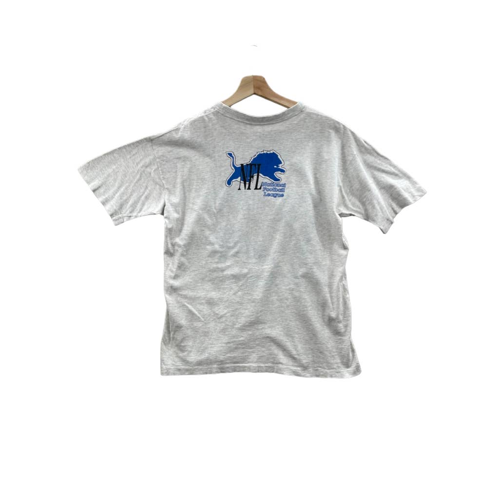 Vintage 1990's Detroit Lions NFL Graphic T-Shirt