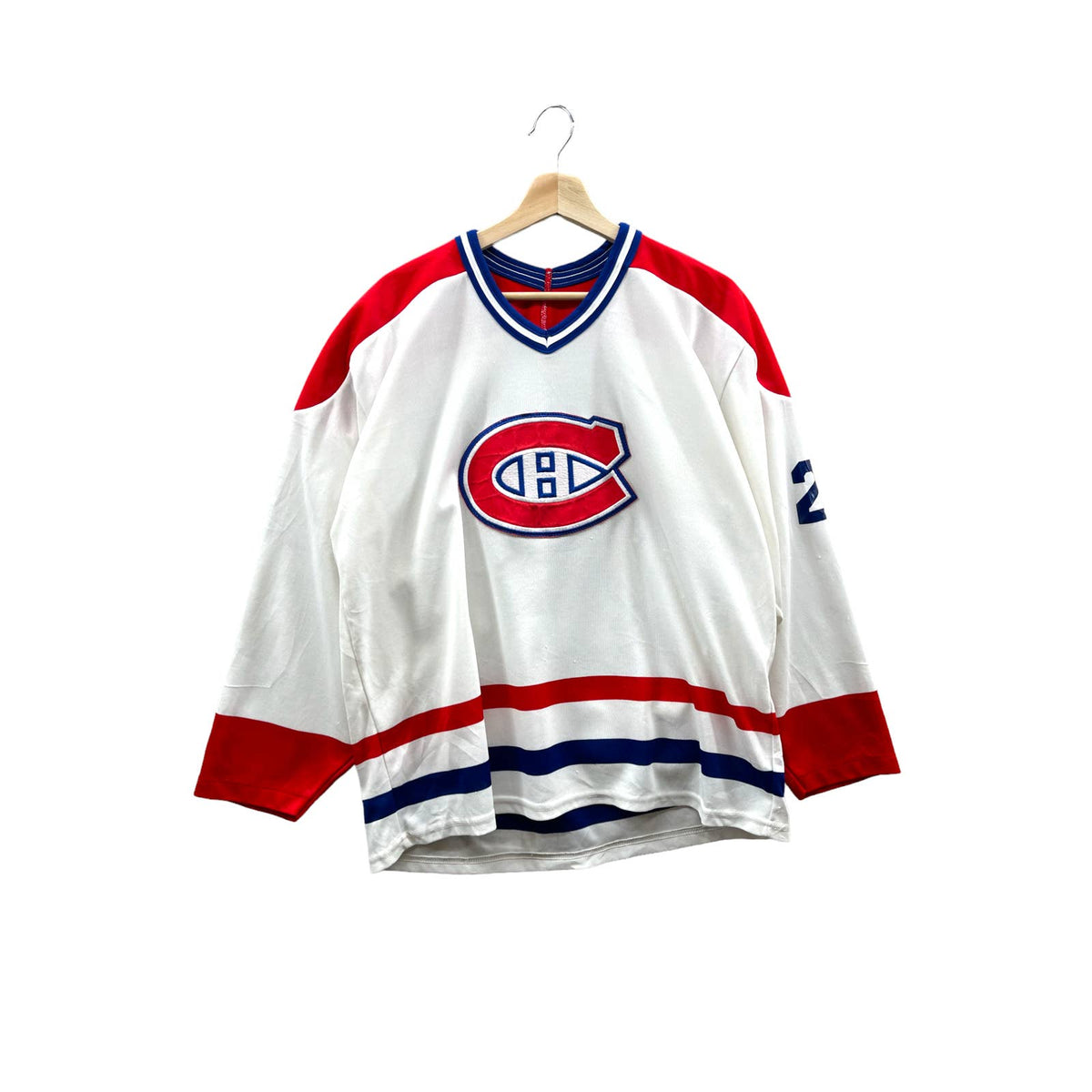 Vintage 1990's CCM Authentic Montreal Canadiens Carbonneau NHL Hockey Jersey