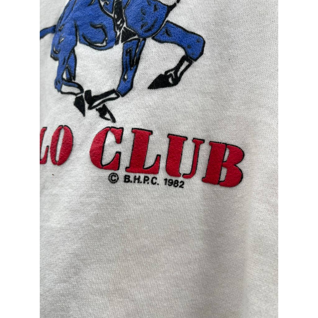 Vintage 1982 Beverly Hills Polo Club Graphic Crewneck