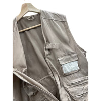Vintage 1990's Men's Tan Fishing Utility Hunting Vest