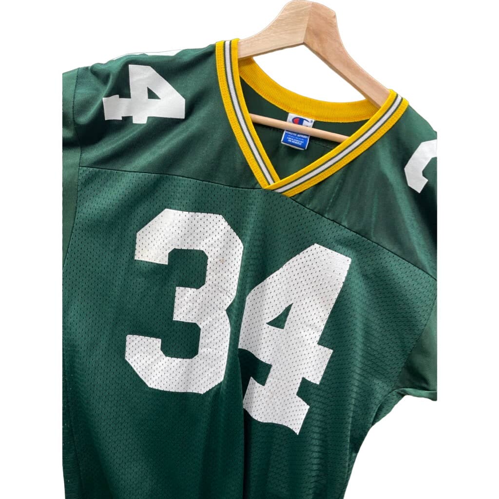 Vintage 1990's Champion Green Bay Packers Edgar Bennett NFL Home Jersey