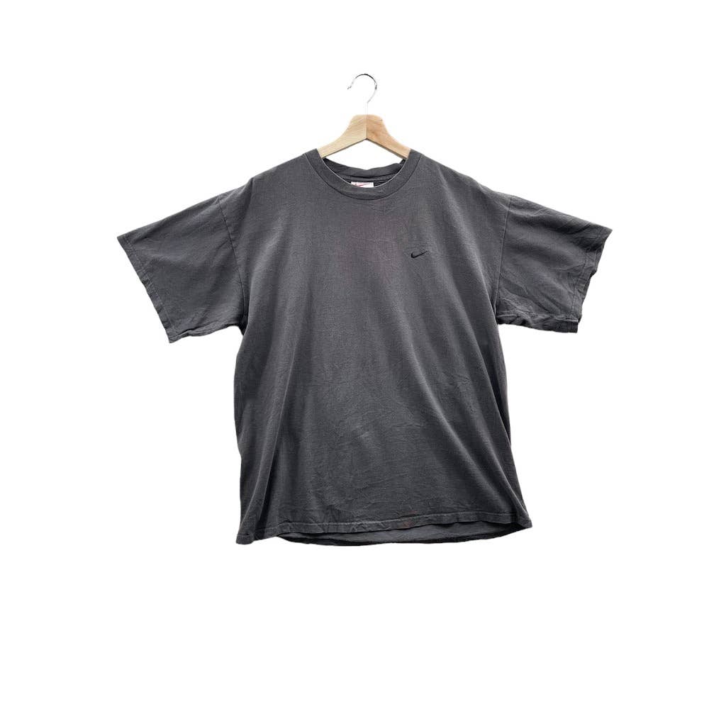 Vintage 1990's Nike Tonal Corner Swoosh Essential T-Shirt