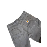 Vintage Carhartt Distressed Light Grey Work Pants