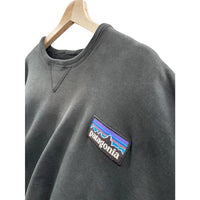 Vintage 1990's Patagonia Russell Athletic Logo Patch Crewneck
