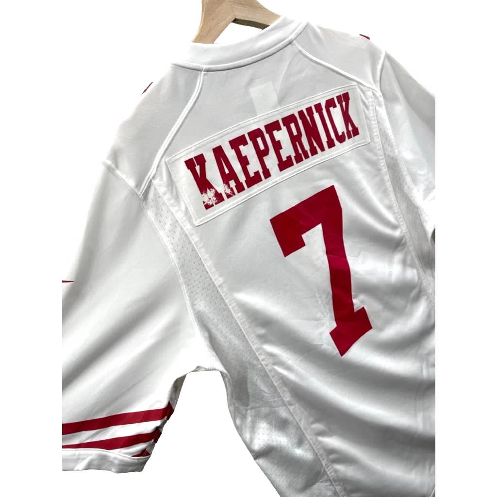Vintage 2000's Nike Dri-Fit San Francisco 49ers Collin Kaepernick #7 Jersey
