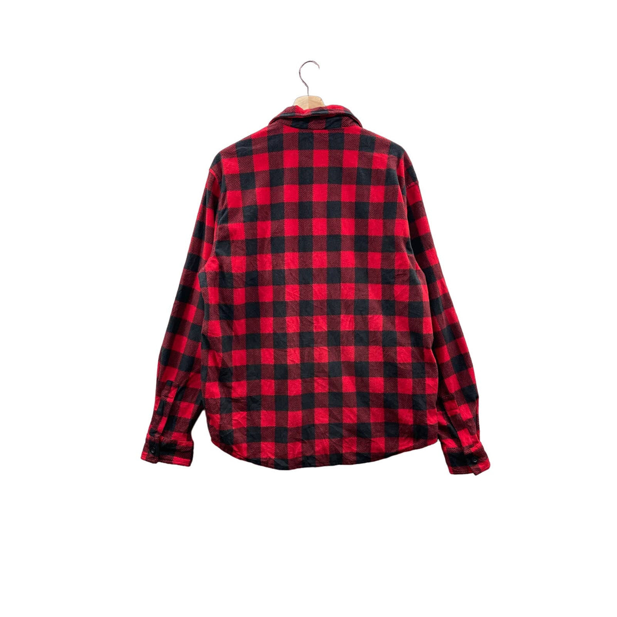 Vintage Chaps Midweight Buffalo Check Button Up Flannel Shirt