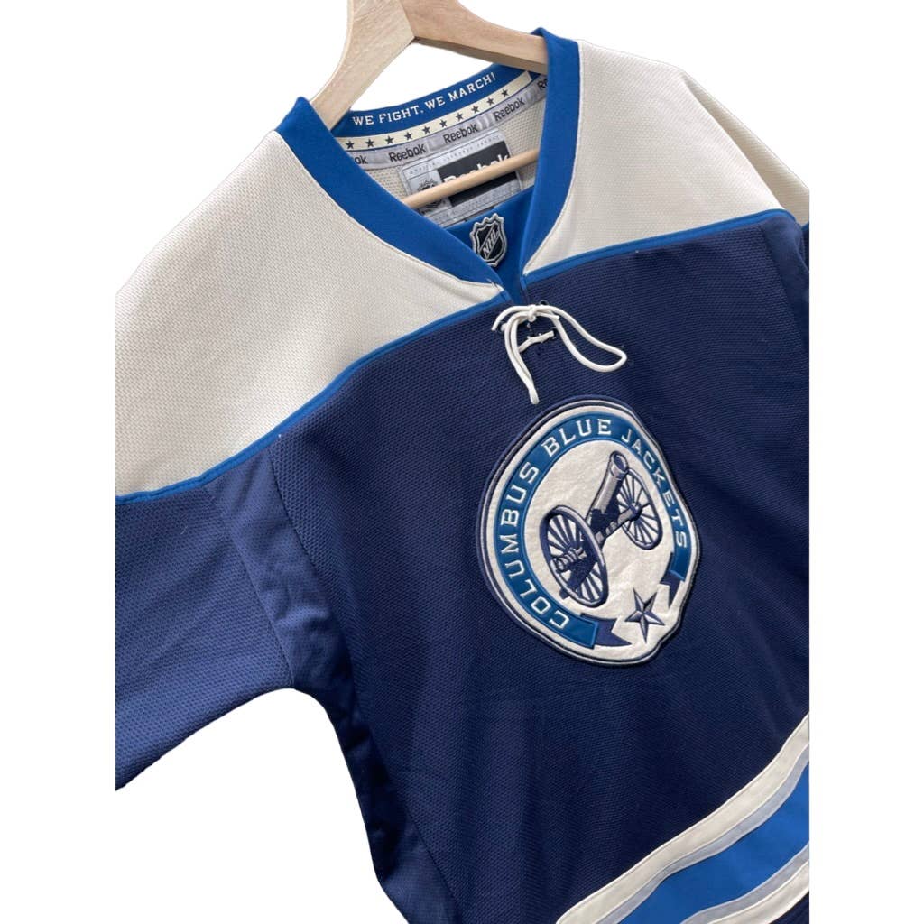 Vintage Reebok Premier Columbus Blue Jackets Youth NHL Hockey Jersey