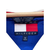 Vintage 1990's Tommy Hilfiger Colorblock Windbreaker Zip Jacket