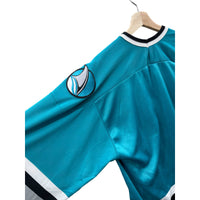 Vintage 1990's CCM Authentic San Jose Sharks NHL Hockey Jersey