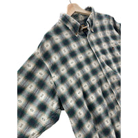 Vintage Woolrich Men's Southwest Aztec Print Flannel Button Down L/S Shirt