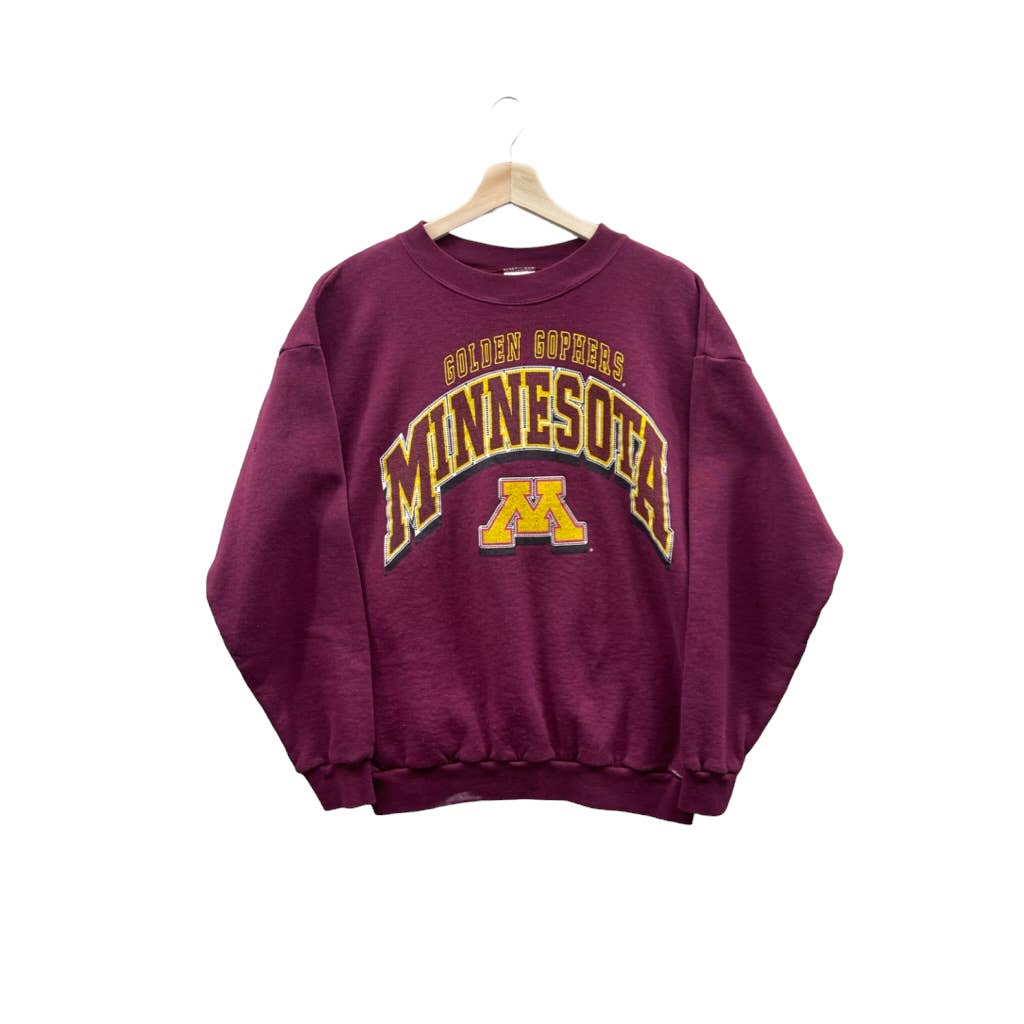 Vintage 1990's Minnesota University Golden Gophers College Crewneck