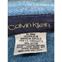 Vintage 1990's Calvin Klein Light Wash Denim Trucker Jacket