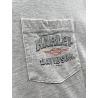 Vintage 1997 Harley-Davidson of Fullerton Graphic Pocket T-Shirt