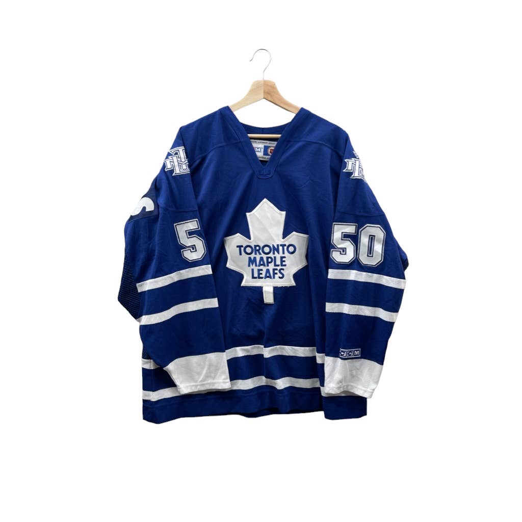 Vintage 1990's Toronto Maple Leafs Official CCM Dewey Chambers Jersey 90s NHL Hockey