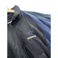 Vintage 1990's Logo Athletic Dallas Cowboys NFL Micro Check Windbreaker