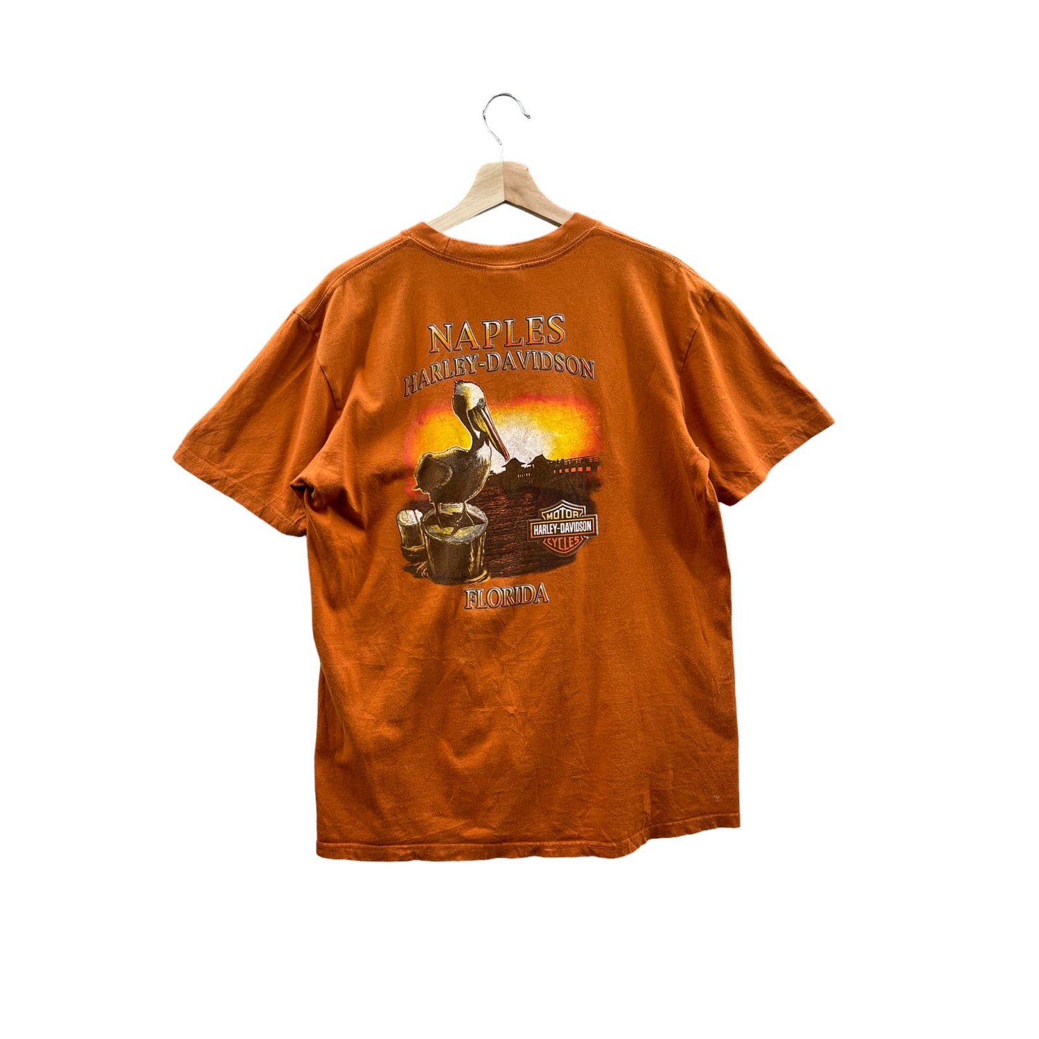 Vintage 2000's Harley-Davidson Naples Florida Graphic T-Shirt