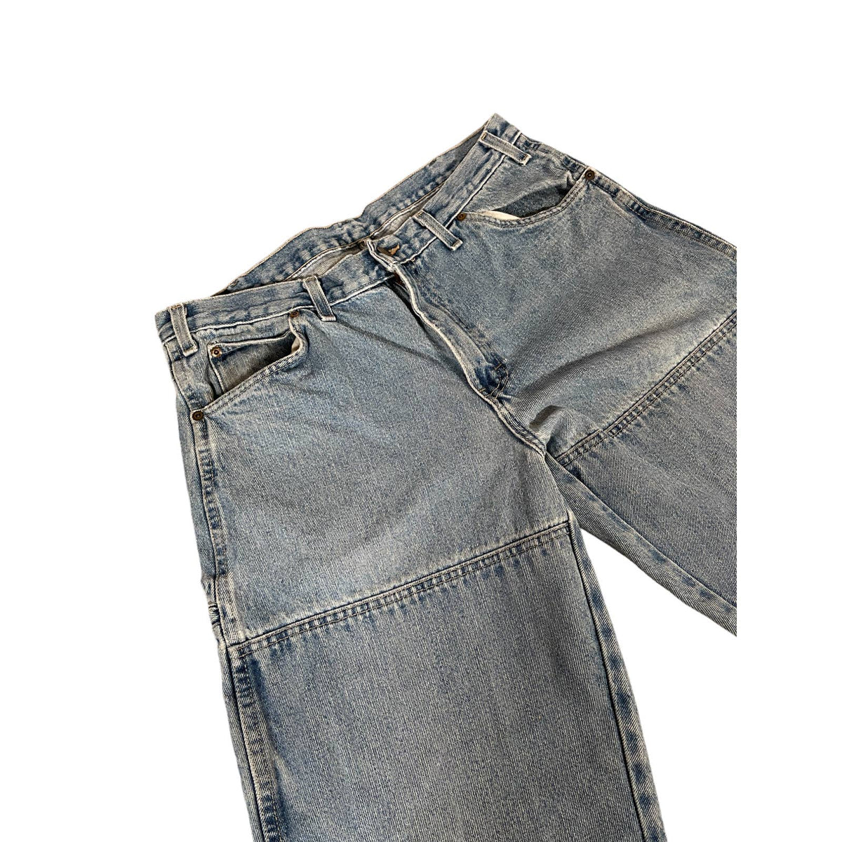 Vintage Dickies Light Wash Double Knee Carpenter Jeans 34x34