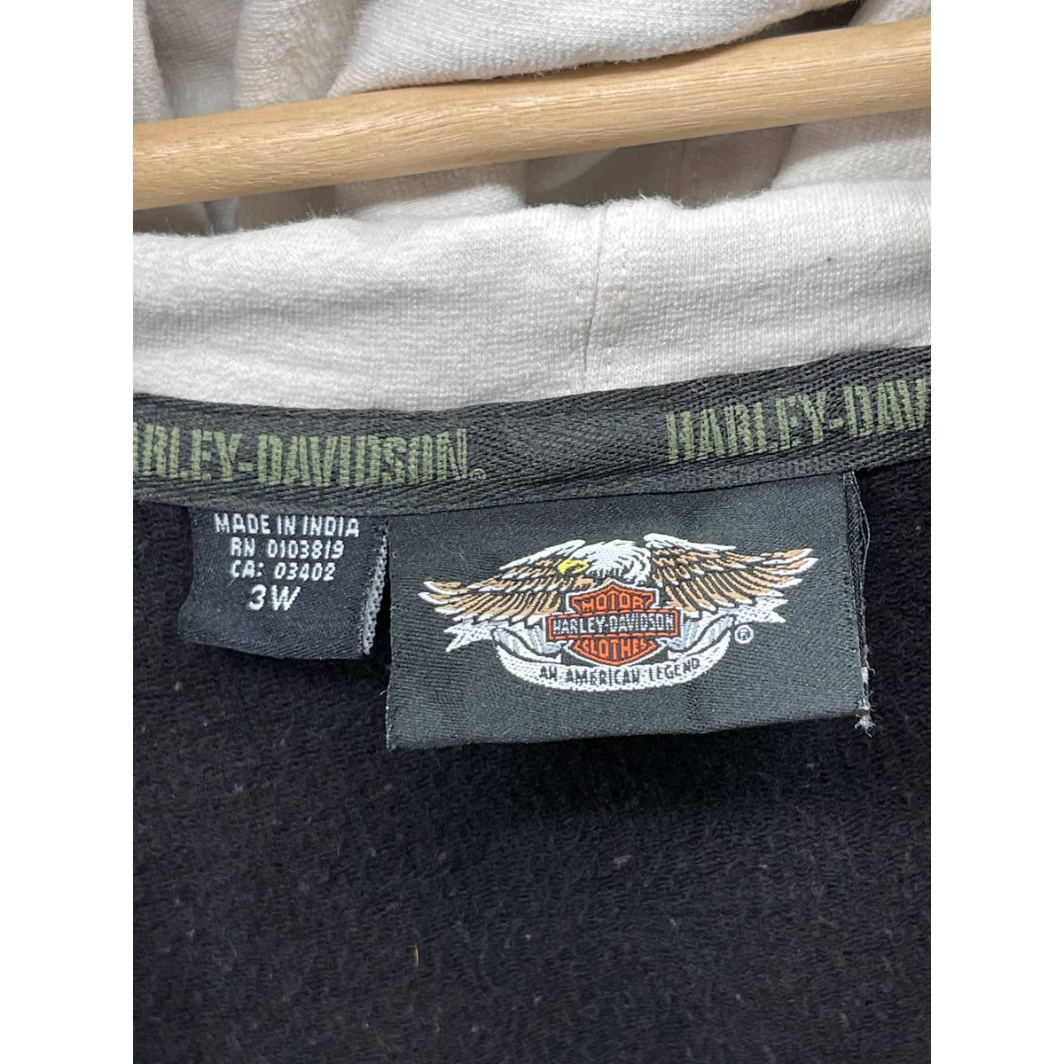 Vintage 2000's Harley-Davidson Classic Embroidered Hoodie