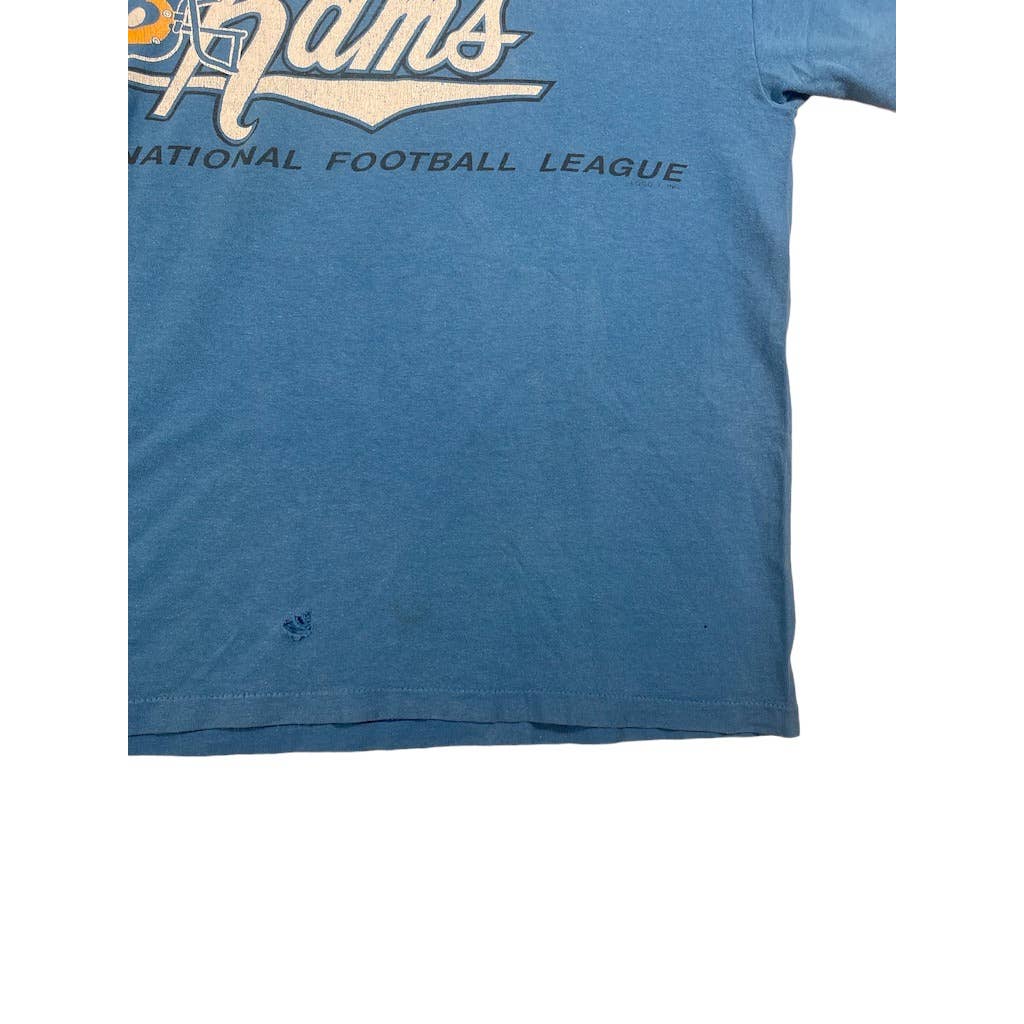 Vintage 1990's Los Angeles Rams Distressed Logo 7 T-Shirt