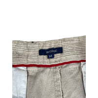 Vintage Texbasic Men's Light Beige Relaxed Corduroy Pants 40x32