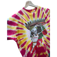 Vintage 1992 Lithuania Basketball Grateful Dead Tie-Dye T-Shirt