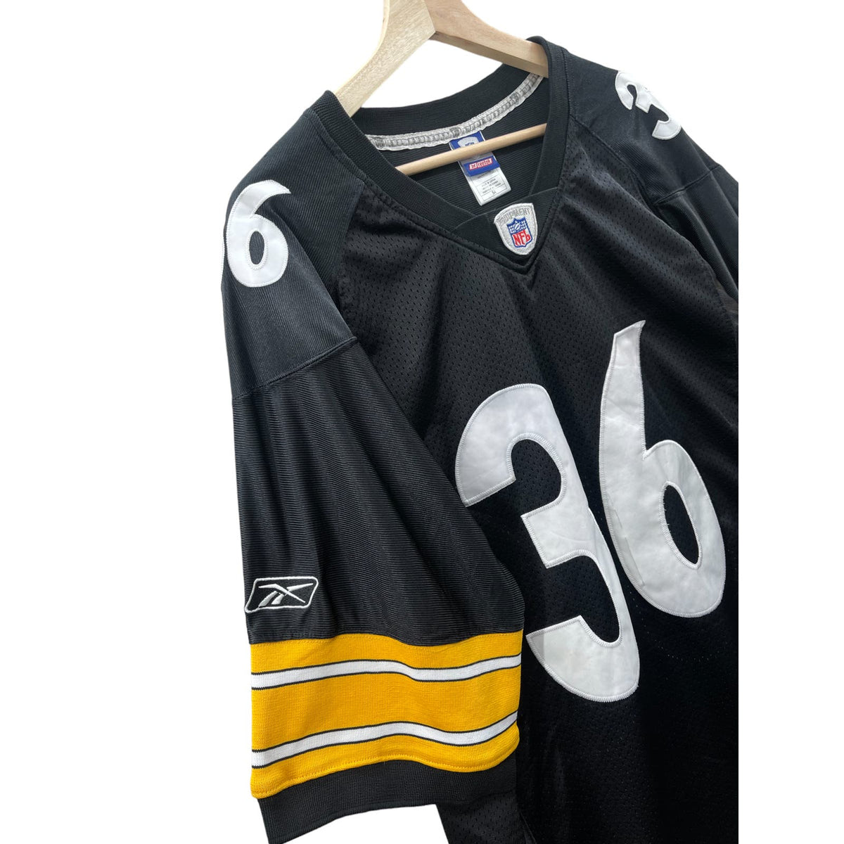 Vintage 2000's Reebok Pittsburgh Steelers Jerome Bettis NFL Jersey