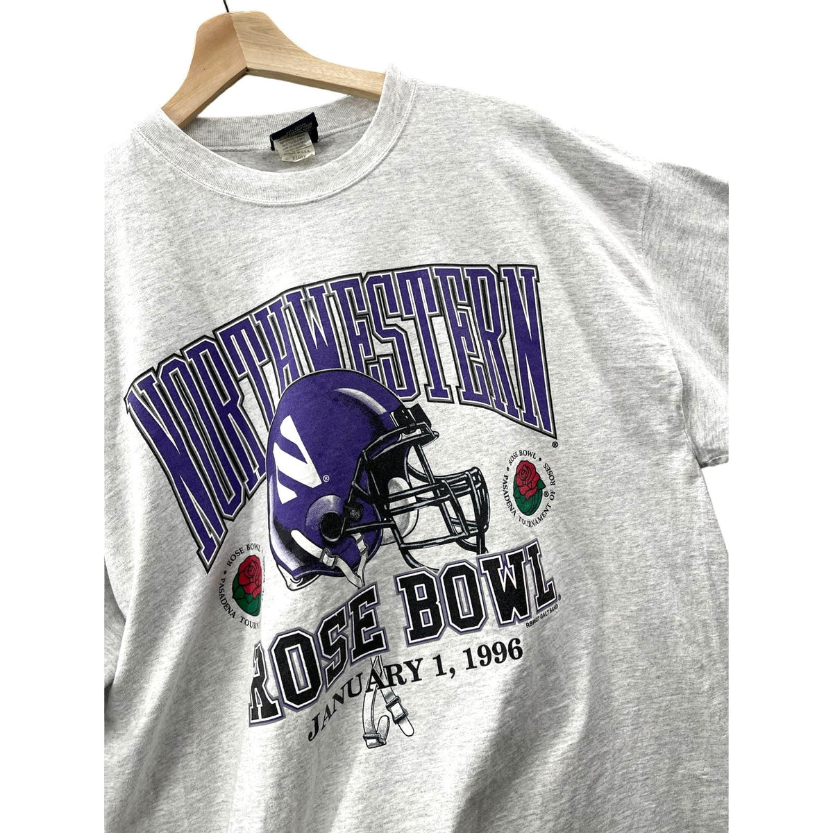 Vintage 1996 Northwestern Rose Bowl Graphic T-Shirt