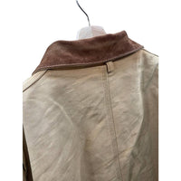 Vintage 1990's Carhartt Quilt Lined Tan Heavyweight Workwear Jacket
