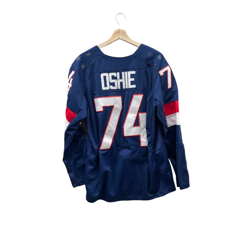 Nike Team USA Oshie #74 Hockey Jersey