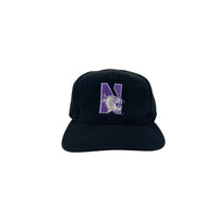 Vintage 1990's Northwestern University Logo Snapback Hat