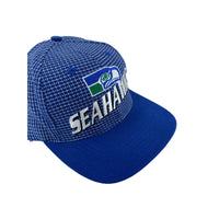 Vintage 1990's Seattle Seahawks Logo Athletic NFL Strapback Hat