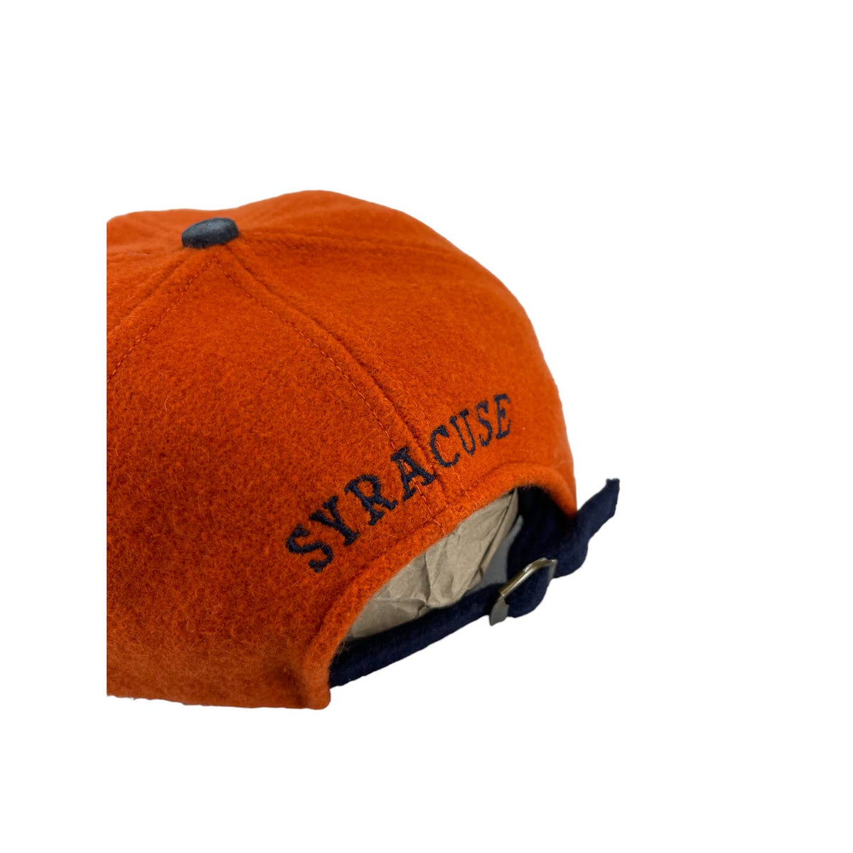 Vintage 1990's Syracuse University Suede Wool Adjustable Hat
