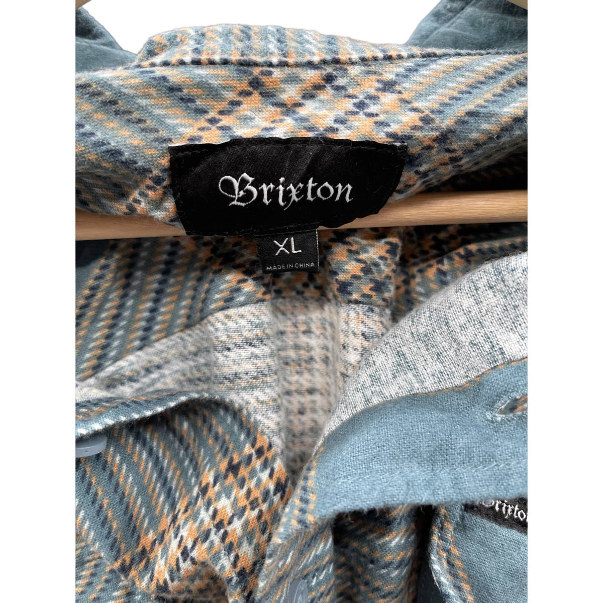 Vintage 2000's Brixton Plaid Button Up Flannel Shirt