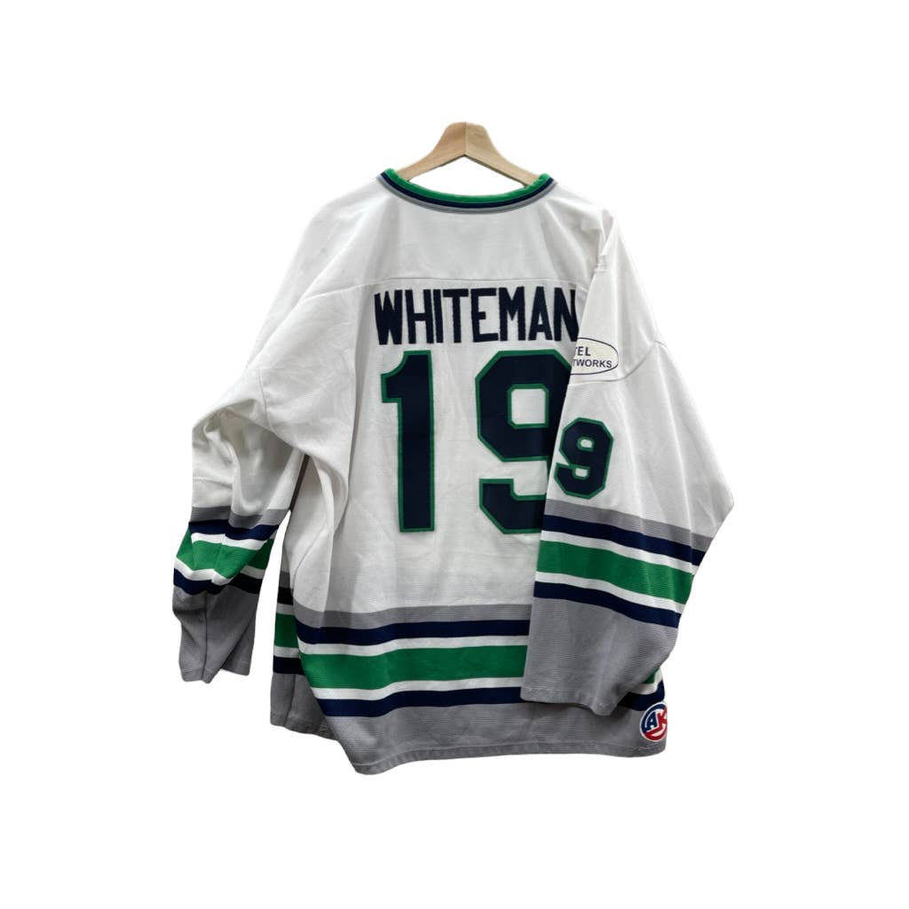 Vintage 1990's Georgetown Hoyas Whiteman #19 Hockey Jersey