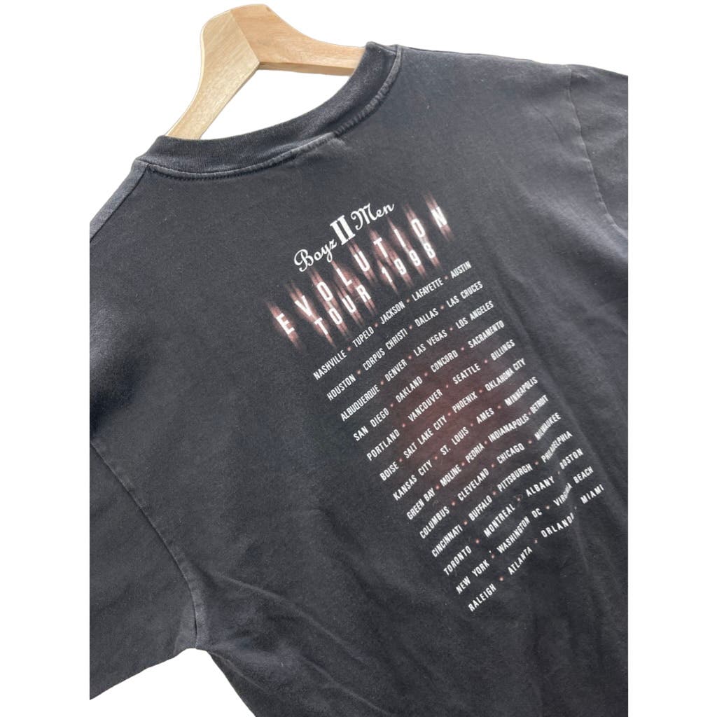 Vintage 1998 Boyz II Men Evolution Tour R&B T-Shirt