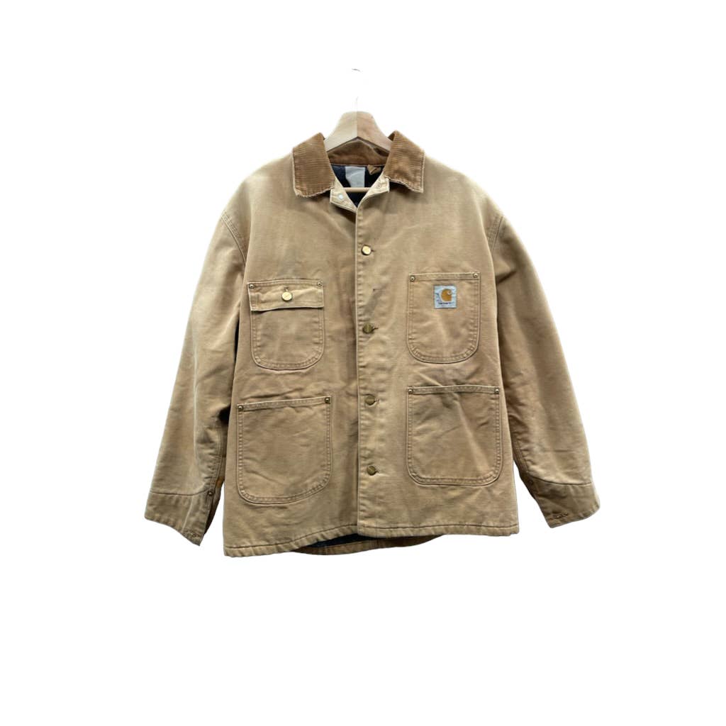 Vintage 1990's Carhartt Duck Canvas Lined Chore Jacket