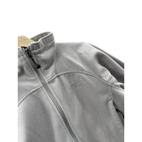 The North Face Men's Full Zip Fleece Light Grey Windwall Jacket