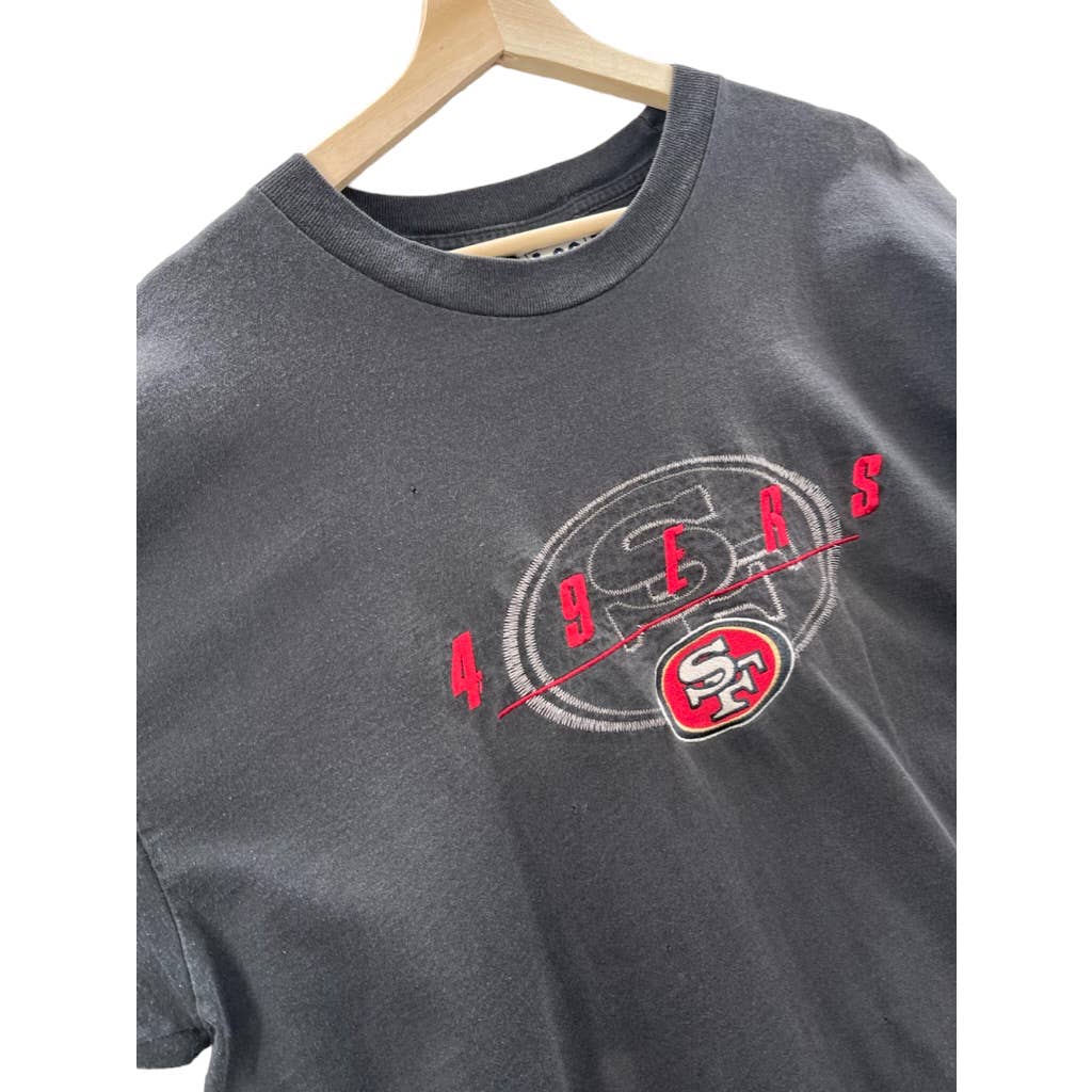 Vintage 1990's San Francisco 49ers Embroidered Center Logo T-Shirt