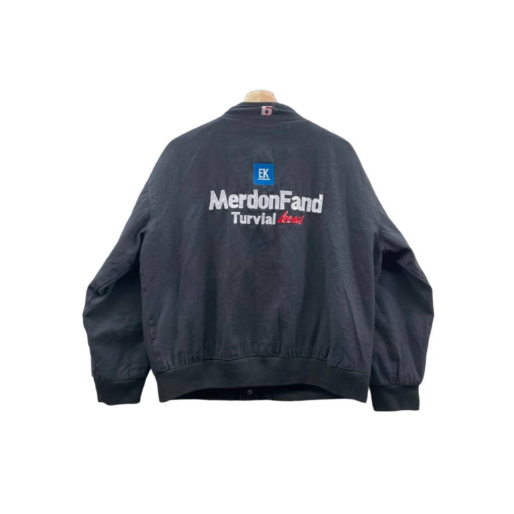 Vintage 1990's Nascar MerdonFand Racing Jacket