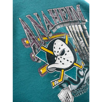 Vintage 1993 Anaheim Mighty Ducks NHL Team Graphic Crewneck