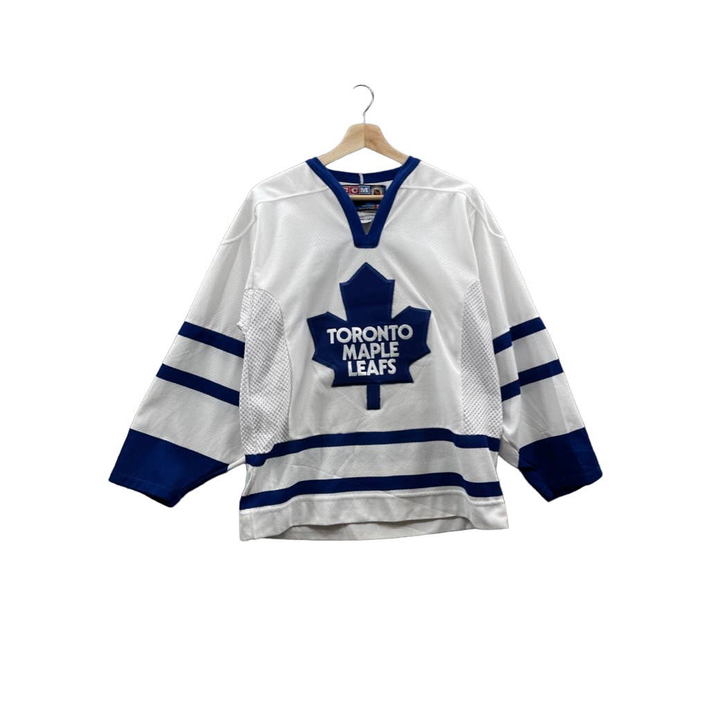 Vintage CCM Authentic Toronto Maple Leafs NHL Blank Hockey Jersey