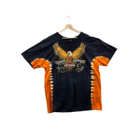 Vintage 2000's Harley-Davidson Tie Dye Eagle Graphic T-Shirt